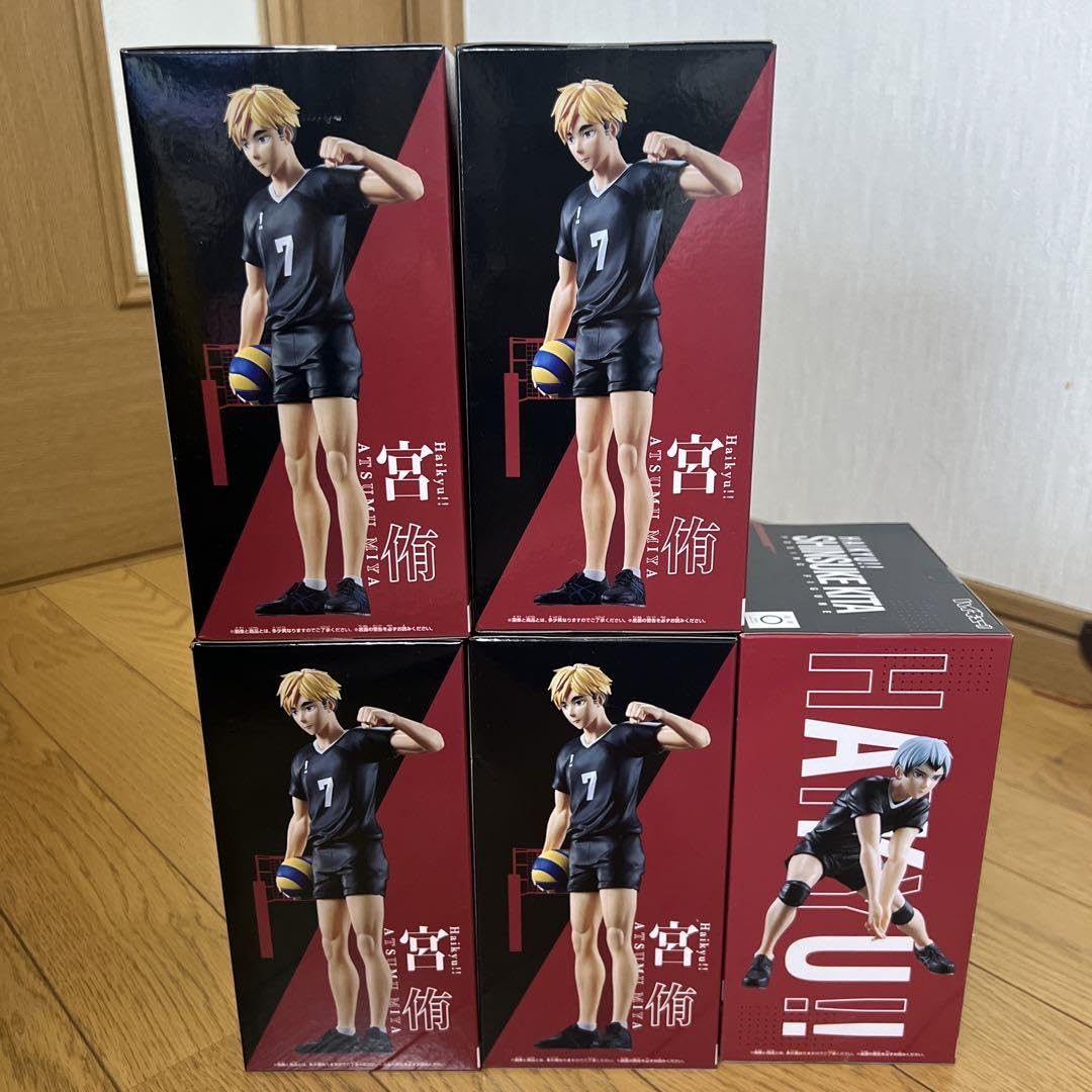 Amazon.co.jp: ハイキュー!! フィギュア宮侑 北信介 5箱セット : ホビー